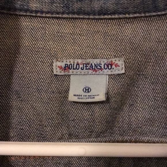 Vintage inspired blue denim vest - Picture 2 of 7